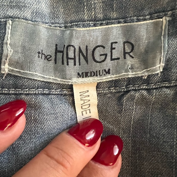 Denim Romper size M fits like a Small - Picture 5 of 6